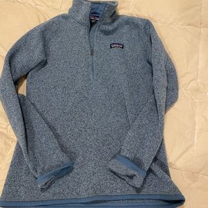 Patagonia blue better sweater